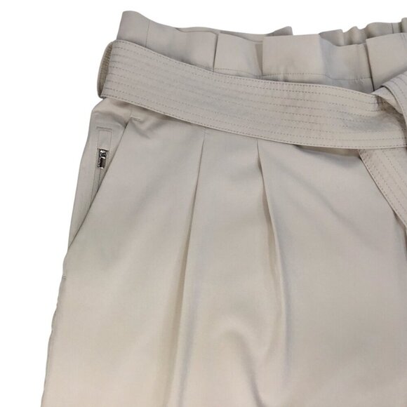 Athleta Skyline Pant II Pants Women's 18 Paperbag Waist Belted Beige High Rise - Picture 3 of 8